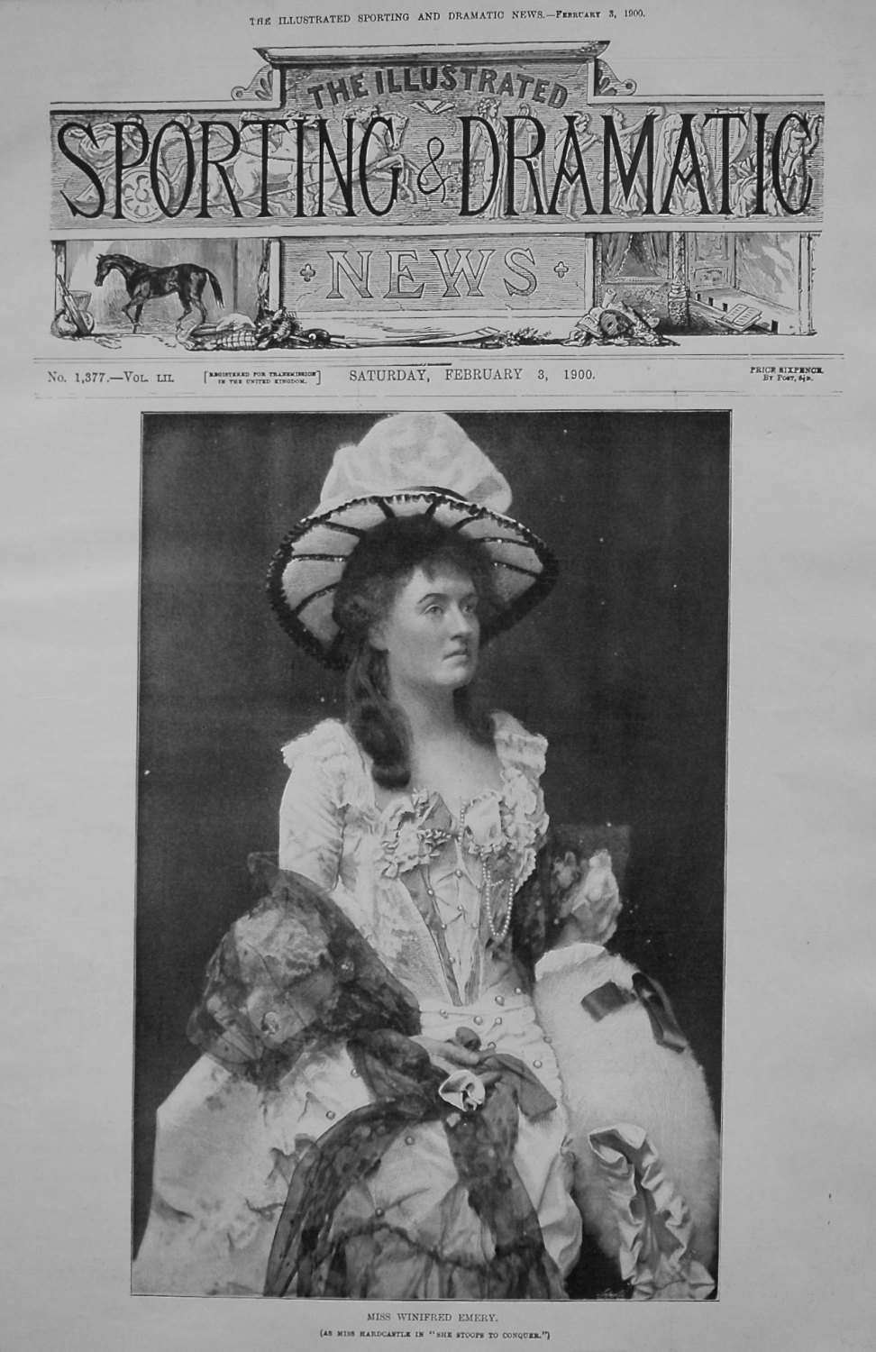 Miss Winifred Emery. 1900