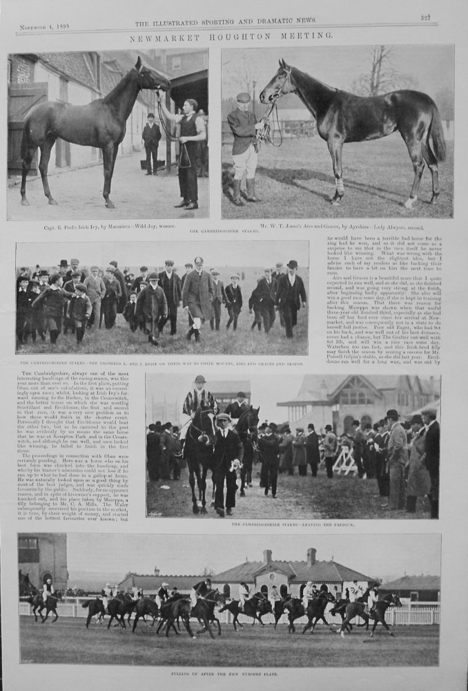Newmarket Houghton Meeting. 1899