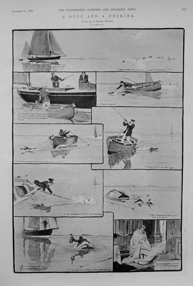 A Duck and a Ducking. 1909
