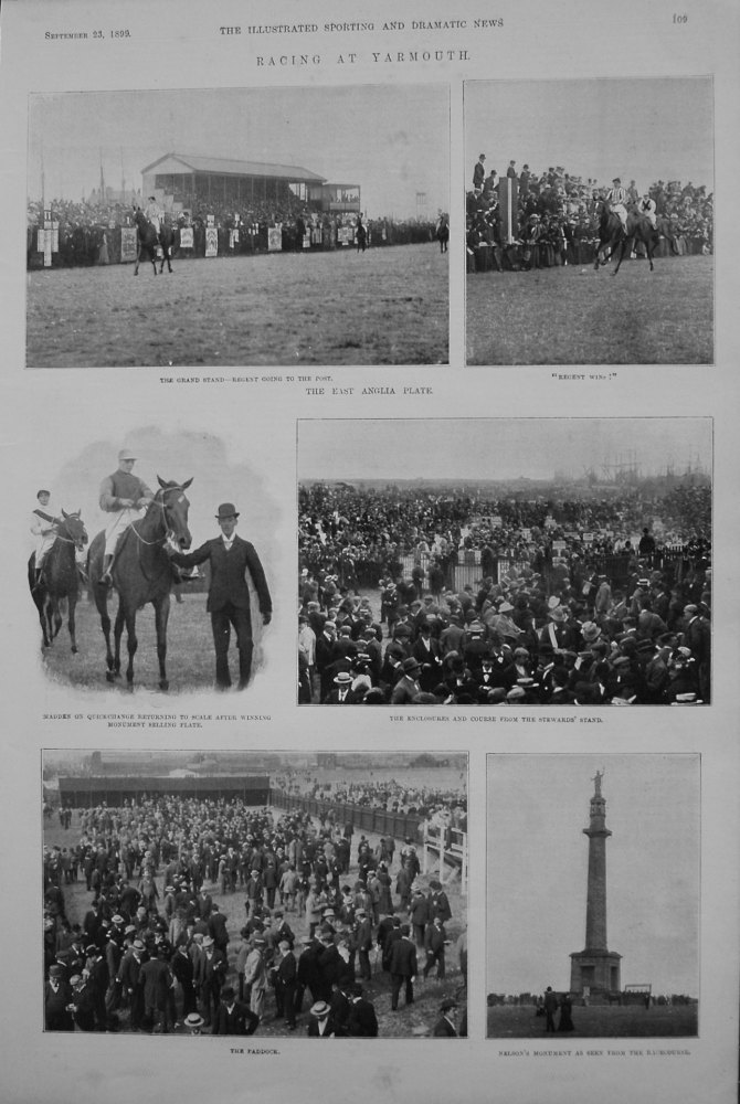 Racing at Yarmouth. 1899