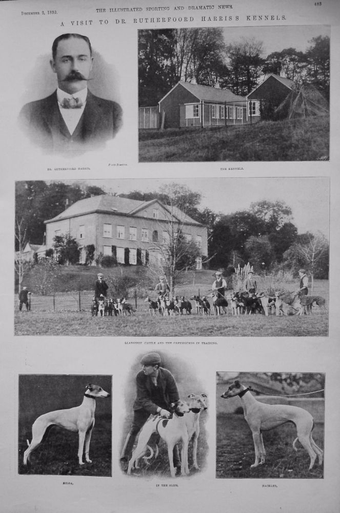 A Visit to Dr. Rutherford Harris's Kennels. 1899
