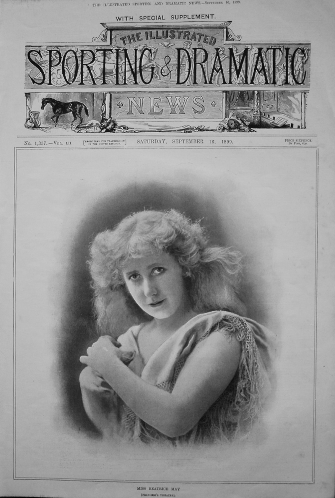 Miss Beatrice May. (Princess's Theatre). 1899