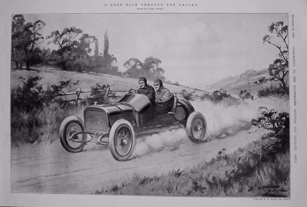 A Good Pace Through the Valley. 1909