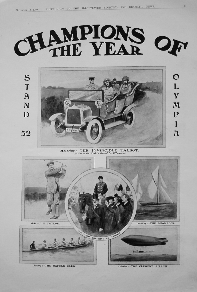 Champions of the Year. 1909