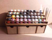 40 Pots tier style for gw paints and Deep storage drawers