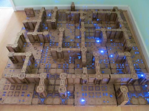 4x4 Area 51 Dungeon board.