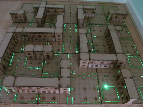 2x4 Cyberspace corridors Dungeon board.