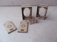 Airlock set, Two 1x1 and One 2x1