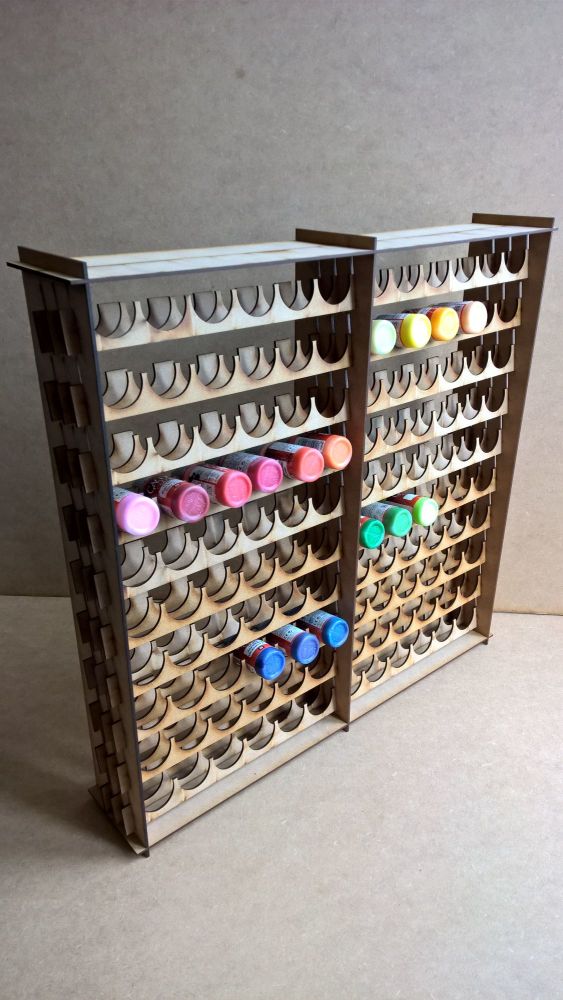 paint stand 120 bottles