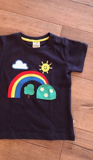 Frugi Sunshine & Rainbow T-Shirt