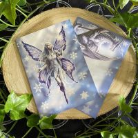 Snowflake Fairy ~  Yule Card by Anne Stokes