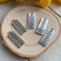 5 Ever Mind the Rule of Three charms ~ SALE