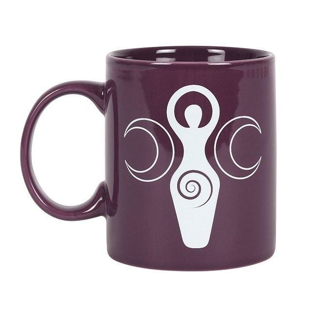 Triple Goddess Purple Mug