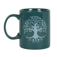 Tree of Life Green Mug ~ 20% off sale