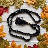 Mala Beads ~ Black Agate