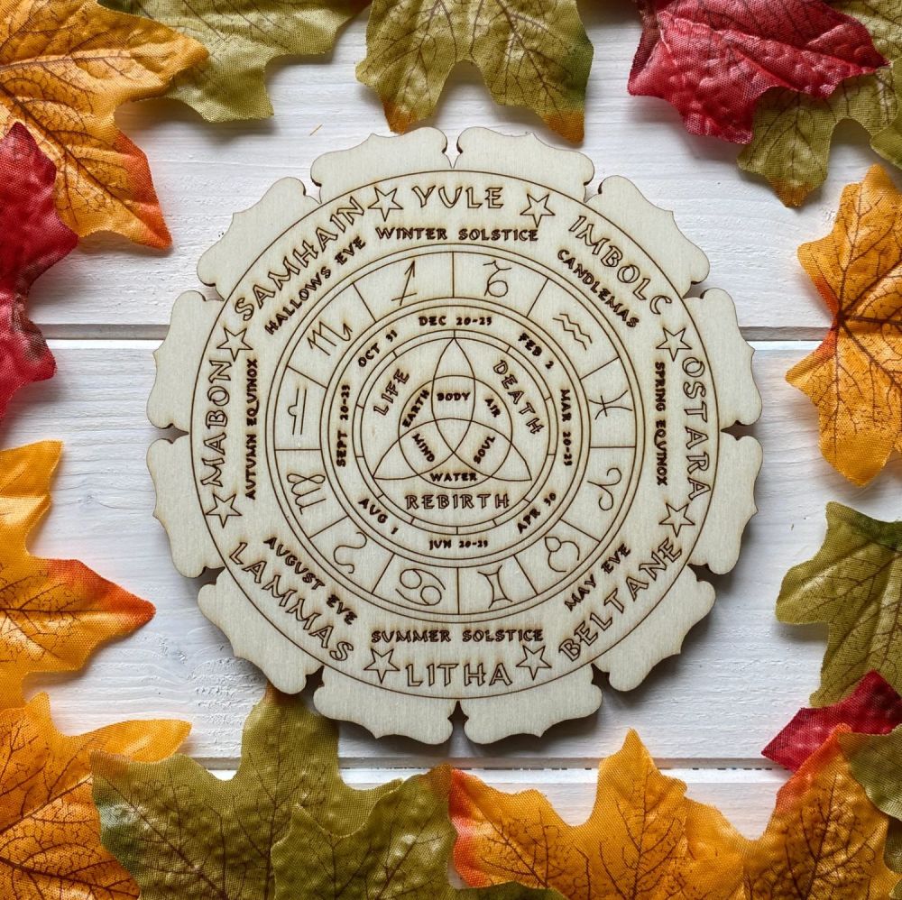 Wheel of the Year Altar Tile