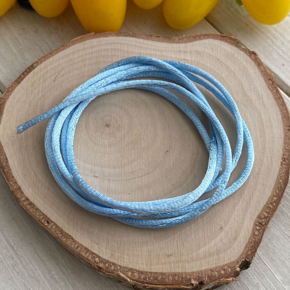 3m piece of Silky Baby Blue Cord