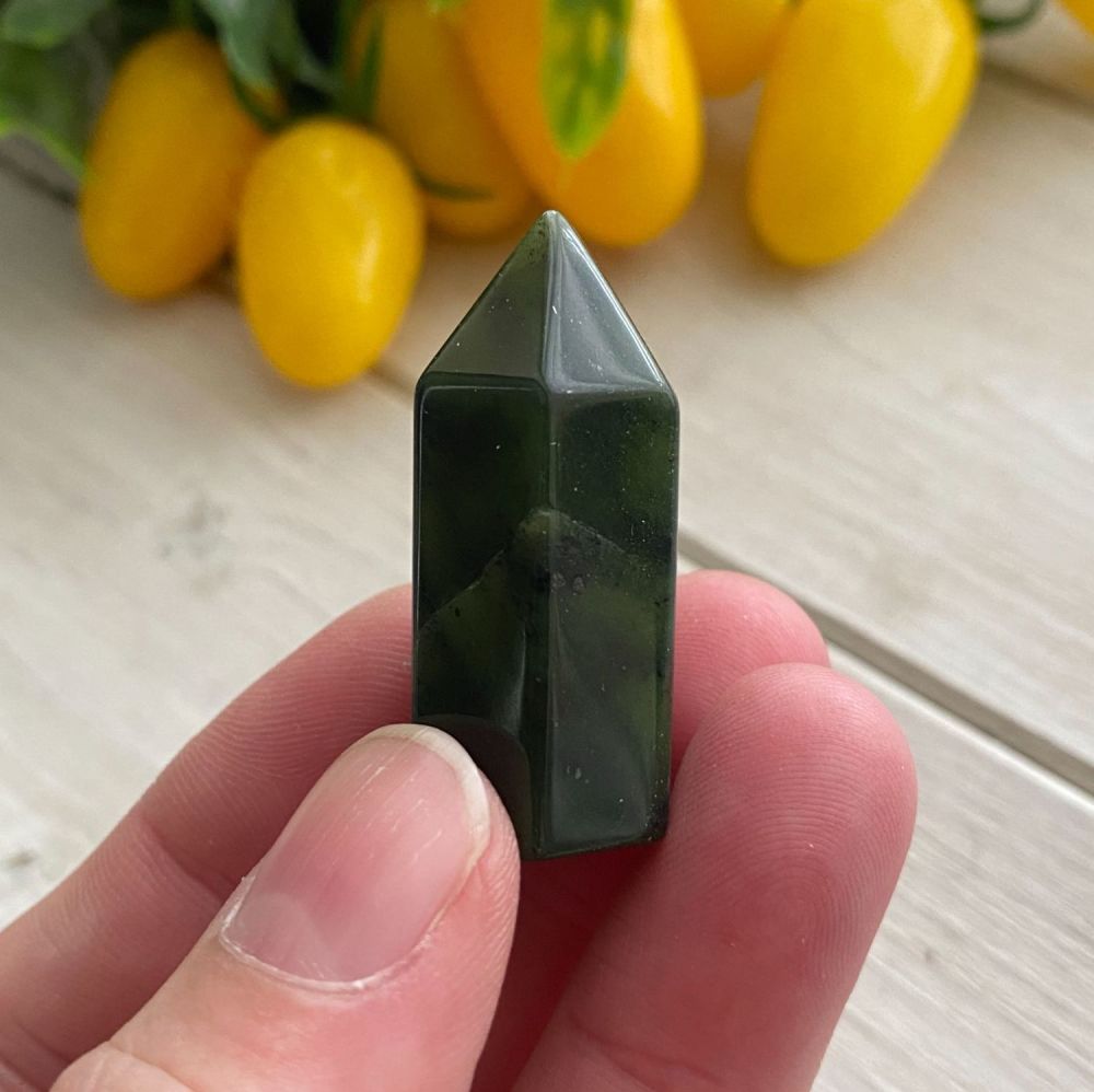 Nephrite Jade Polished Point ~ #1