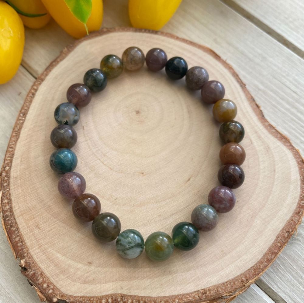 Moss Agate Power Bracelet ~ Awaken Talents
