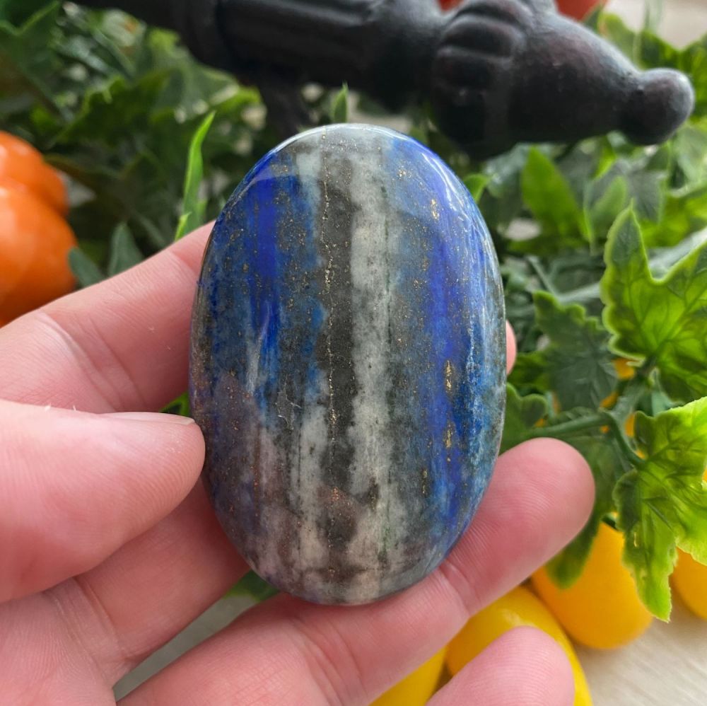 Lapis Lazuli Palm Stone #1