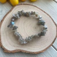 Labradorite Crystal Chip Bracelet