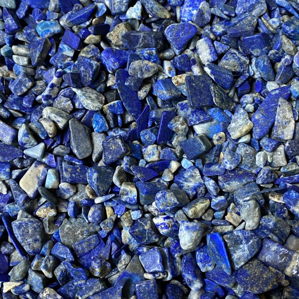 Lapis Lazuli Crystal Chips ~ 50g bag