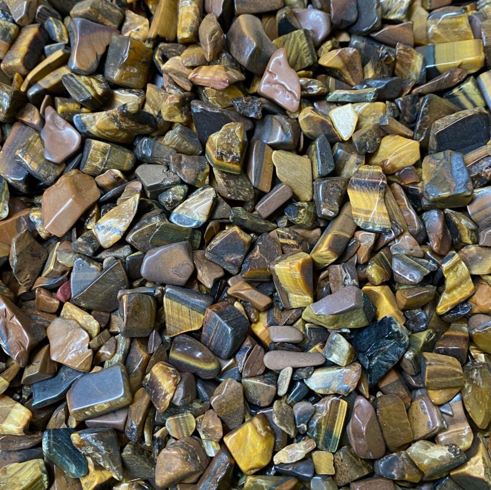 Crystal Chips ~ Tigers Eye ~ 50g Bag