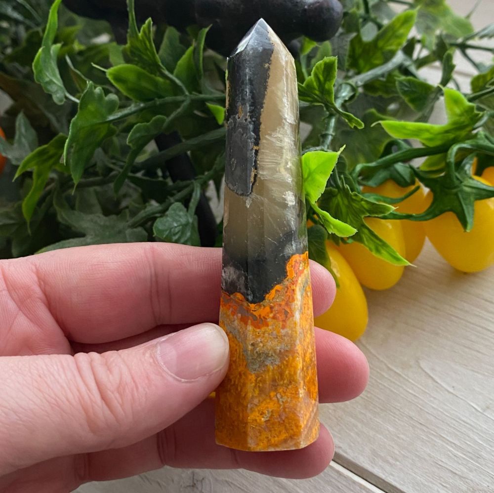 Bumble Bee Jasper Point ~ #A4