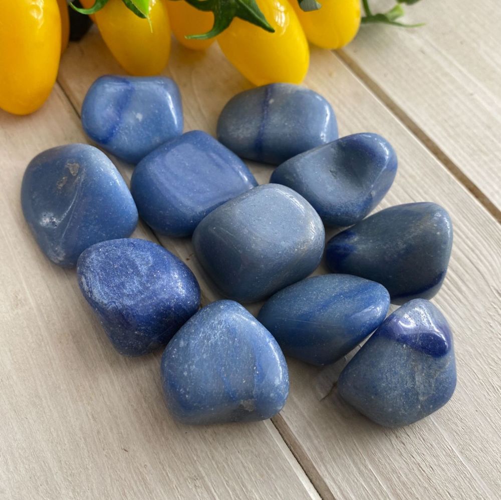 Calcite ~ Blue ~ Large Tumble Stone