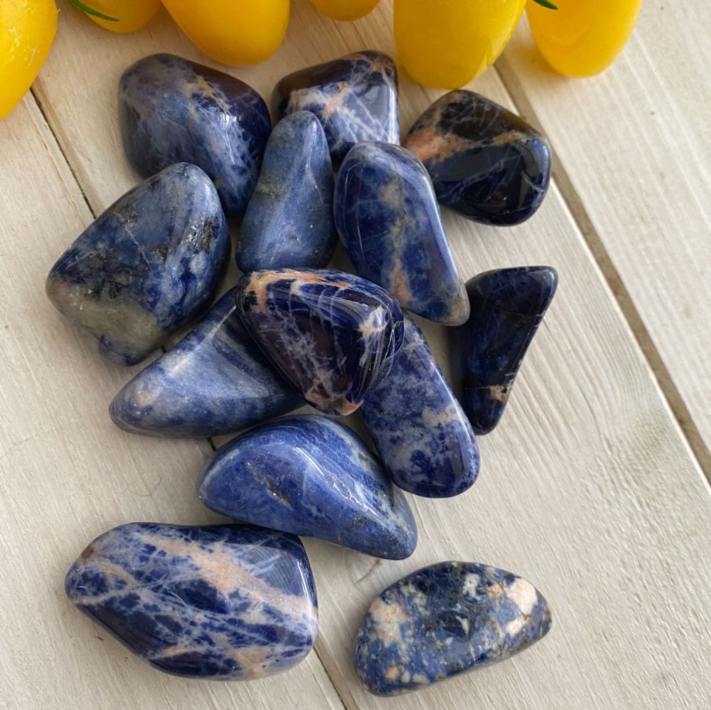 Sodalite Tumble Stone ~ 2 stones