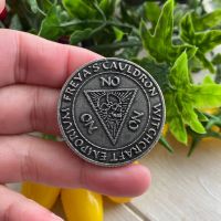 A Pewter Divination Coin ~ SALE