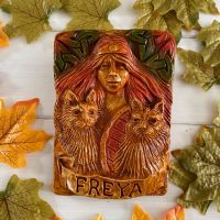 Freya's Cauldron Deity Plaque ~ Freya Plus free info card worth £4.99