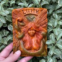 Freya's Cauldron Deity Plaque ~ Lilith