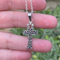 Ankh 925 Sterling Silver Pendant and free chain