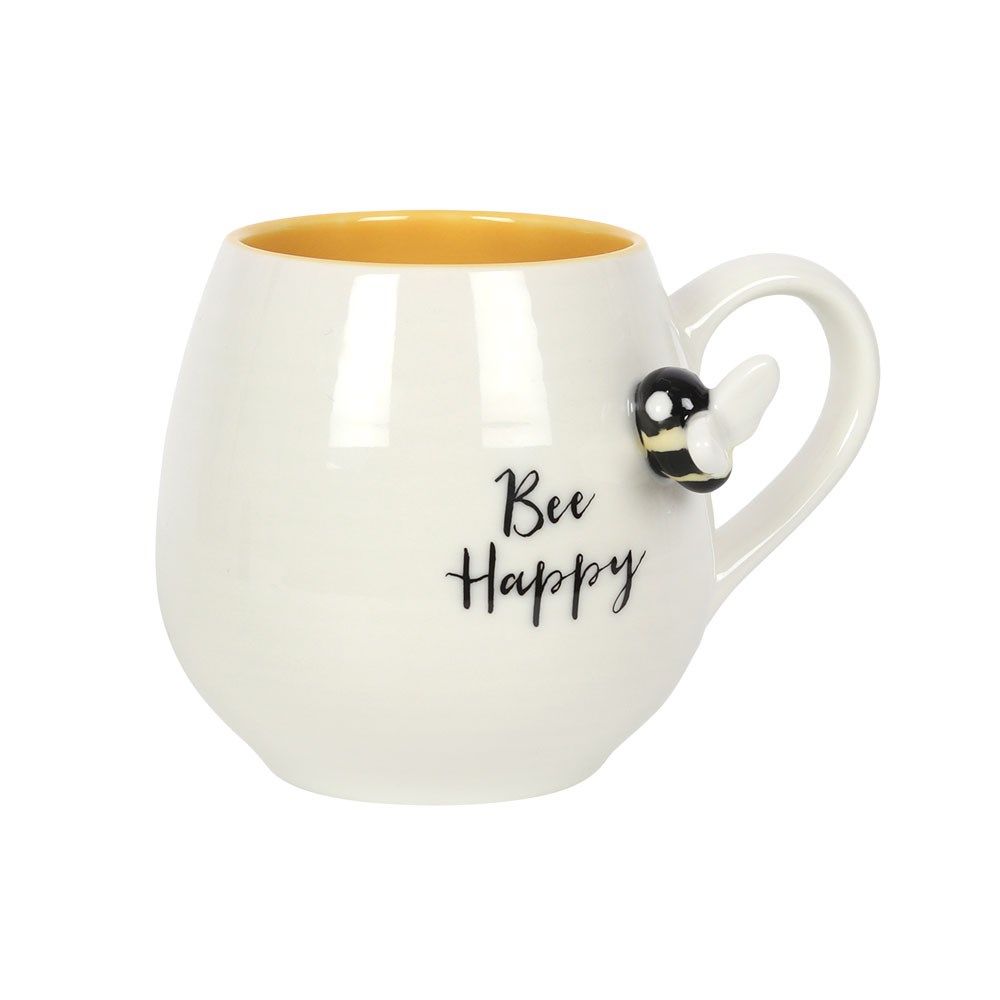 Bee Happy Ceramic Mug
