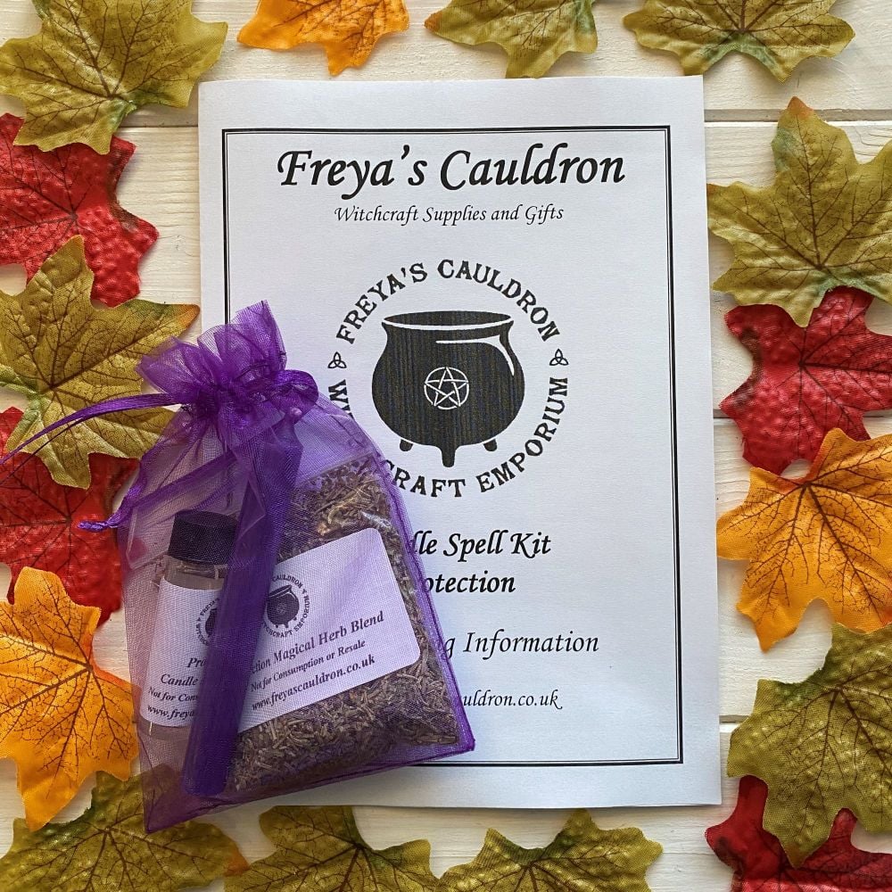 Candle Spell Kit ~ Protection