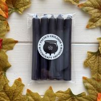 5 Black 10 cm Spell Candles