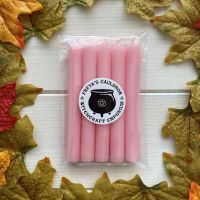 5 Pink 10 cm Spell Candles