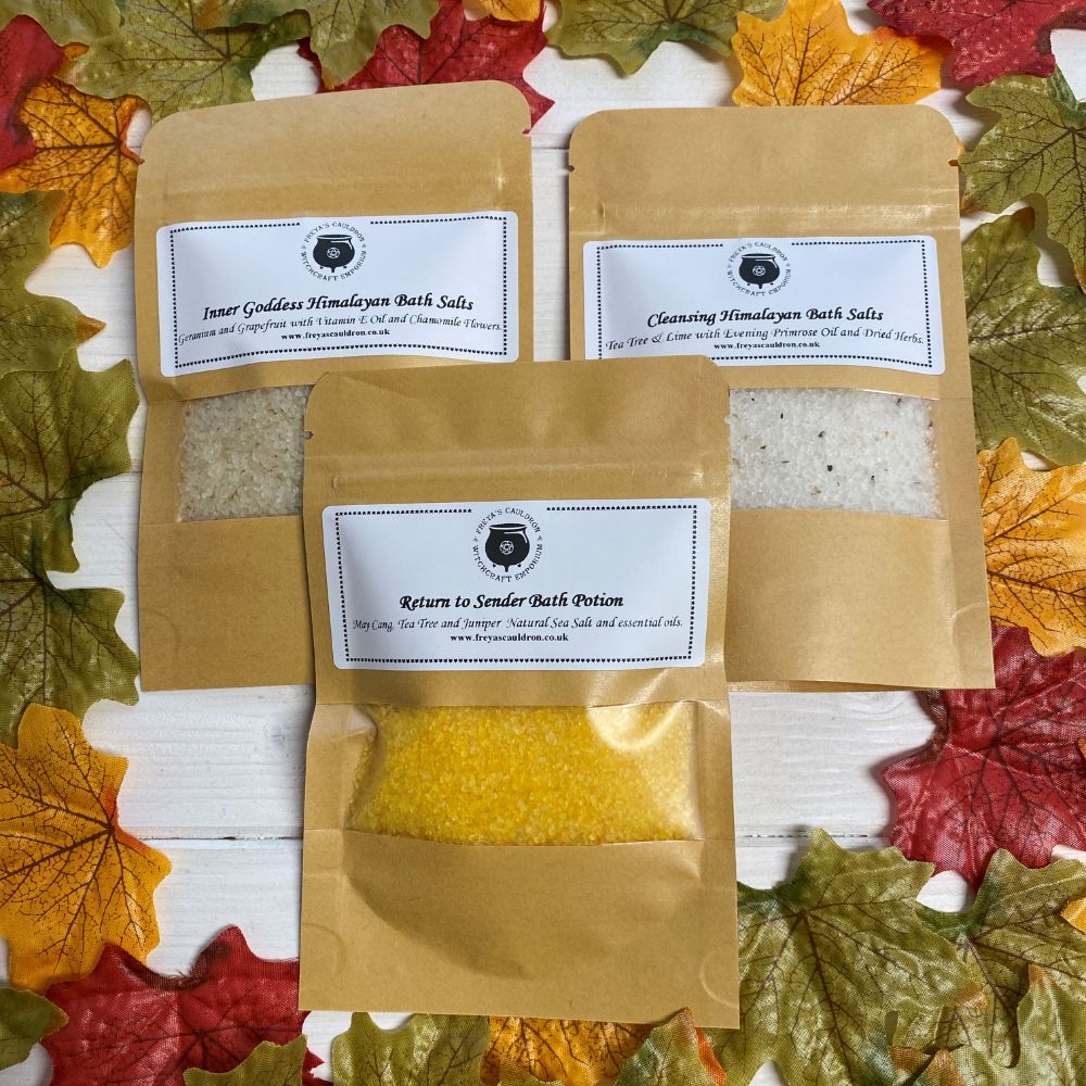 Bath Potions and Simmering Granules