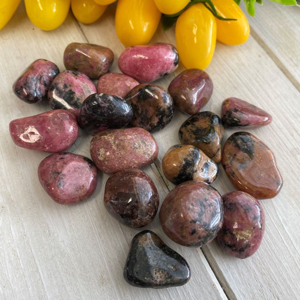Rhodonite (2 stones)