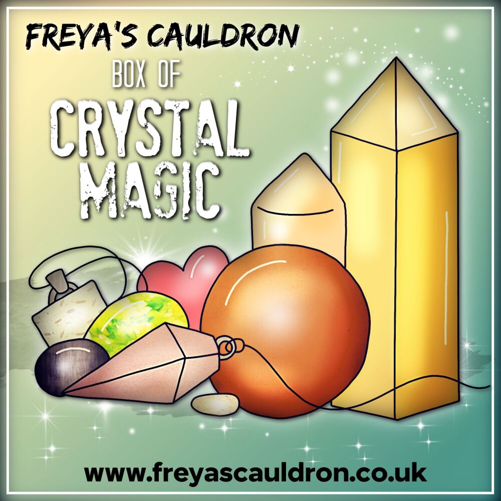 *** Freya's Cauldron Box of Crystal Magic ~  On sale Friday 3rd May at 6.30 pm