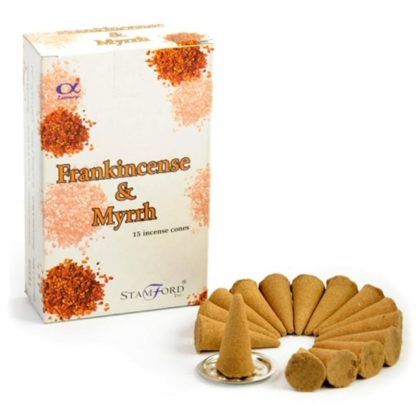 Frankincense and Myrhh Incense Cones