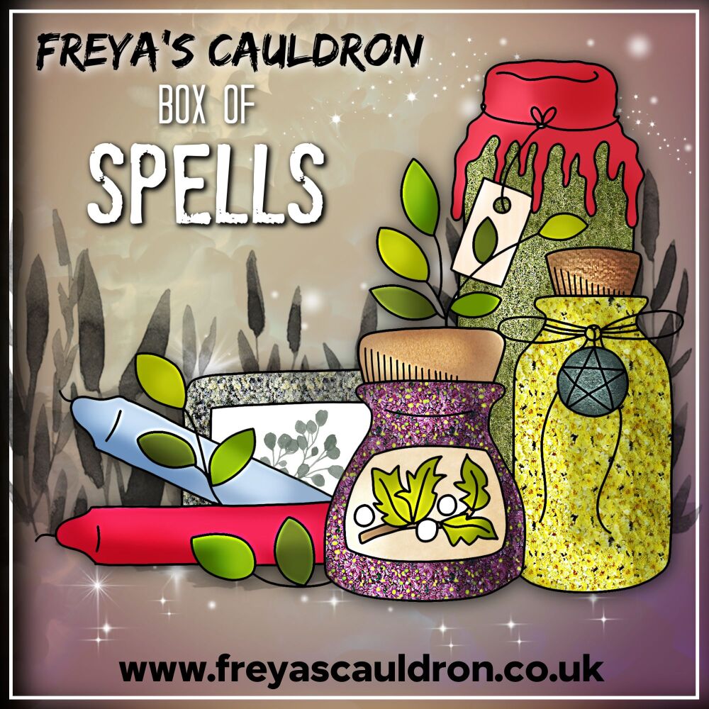 *** Freya's Cauldron Box of Spells ~ on sale Friday 19th April at 6.30pm