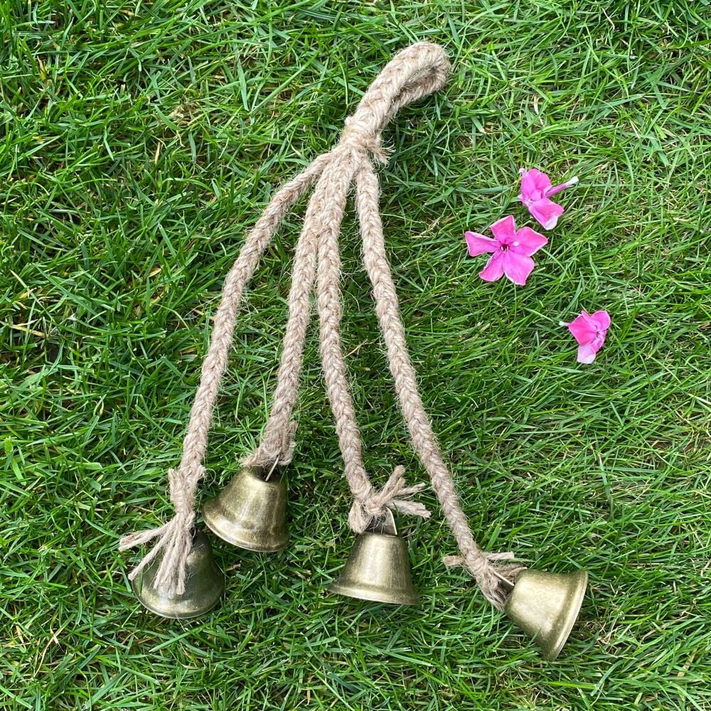 Witch Bells ~ Handcrafted by Freya ~ #Natural Jute 10
