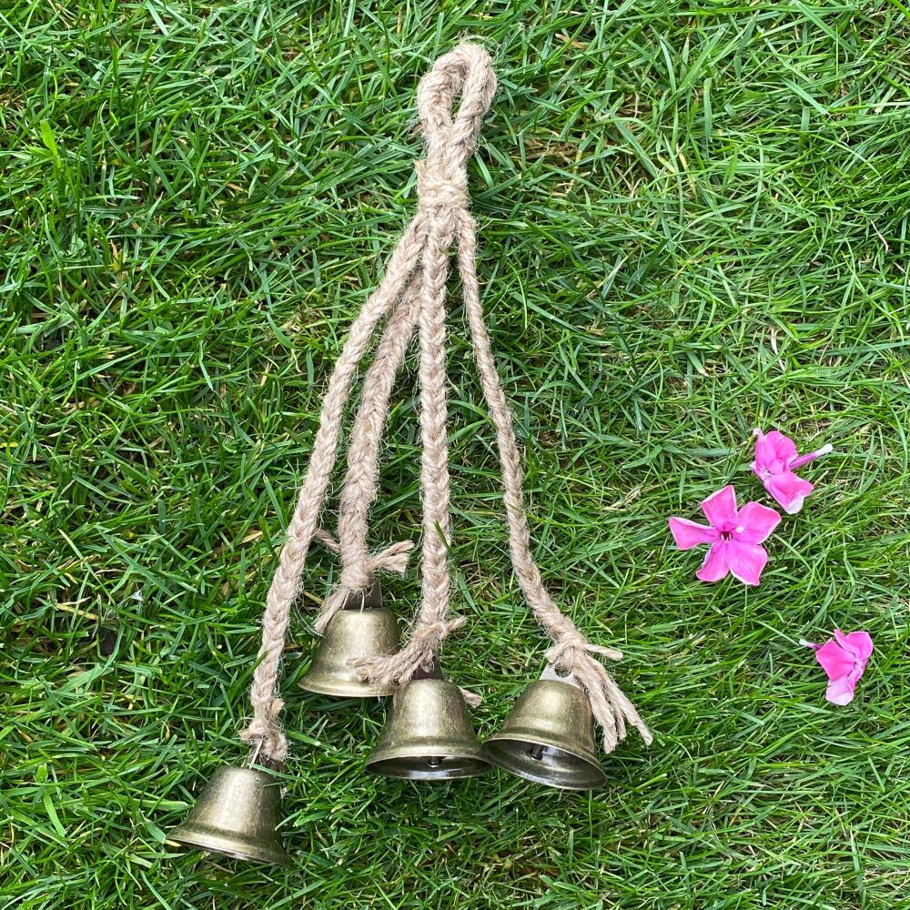 Witch Bells ~ Handcrafted by Freya ~ #Natural Jute 11