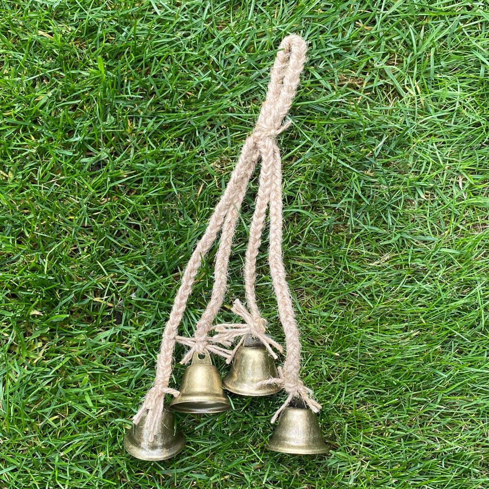 Witch Bells ~ Handcrafted by Freya ~ #Natural Jute 13
