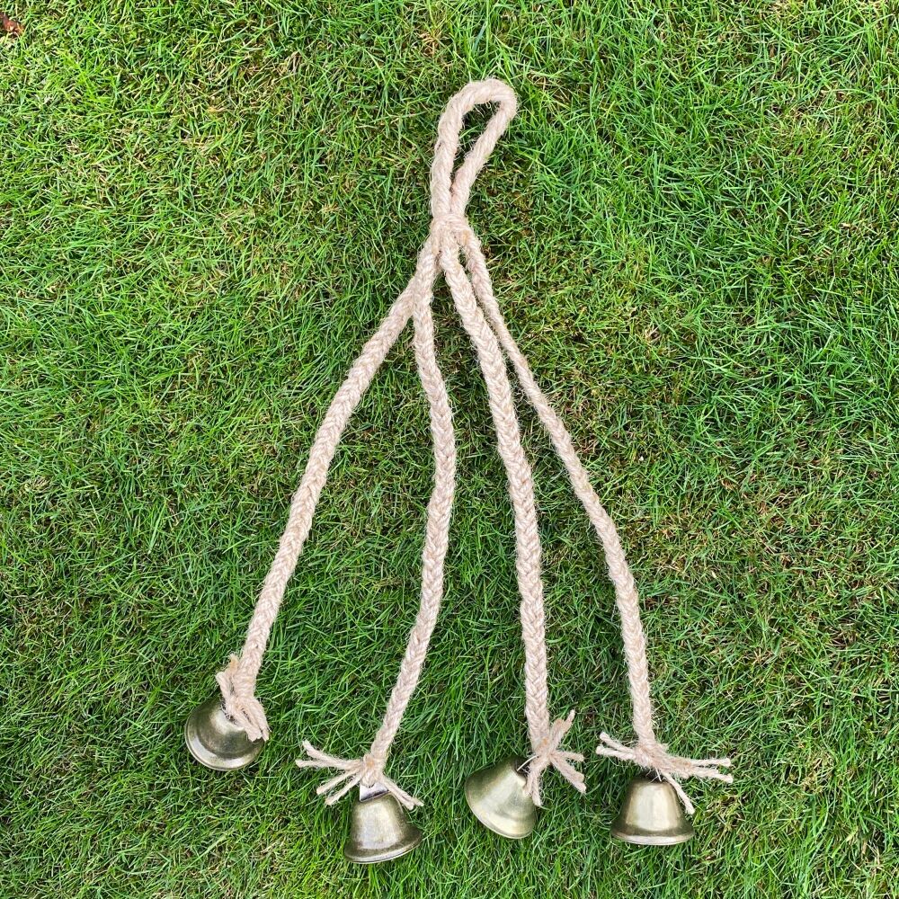 Witch Bells ~ Handcrafted by Freya ~ #Natural Jute 1