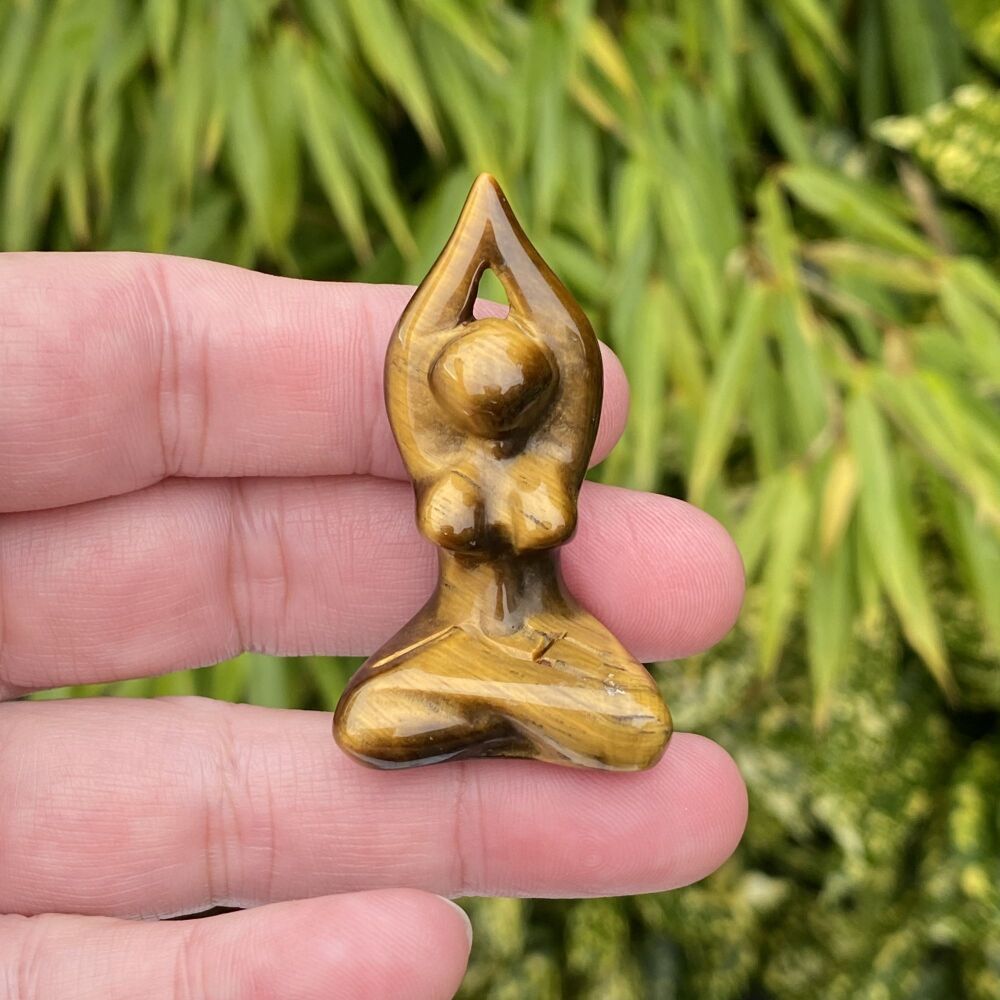 Goddess Statue ~ Tiger Eye #1