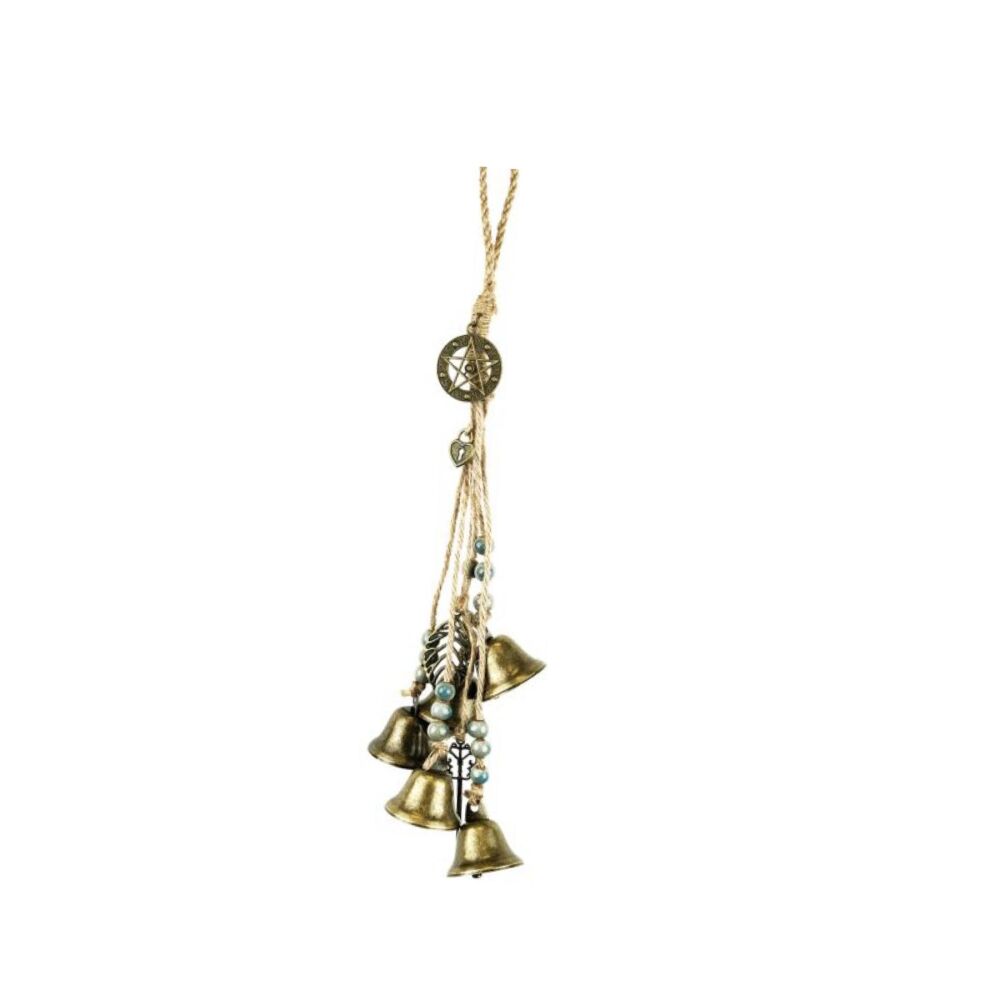 Witch Bells with Charms and Beads ~ #1