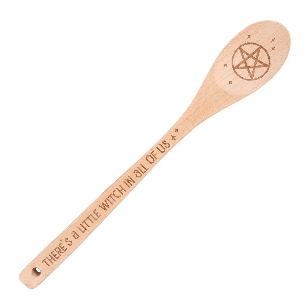 There's s Little Witch in All of Us ~ Wooden Spoon ~ Was £5.99